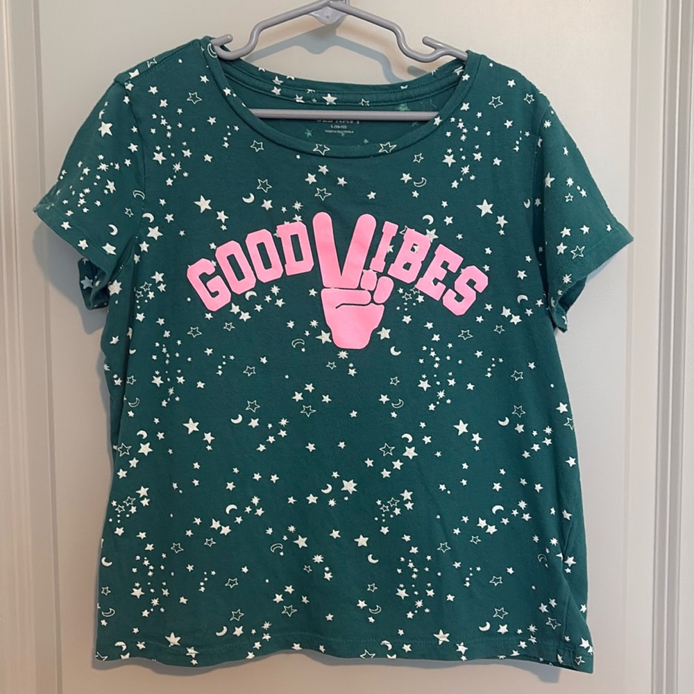 Old Navy girls “GOOD VIBES” shirt